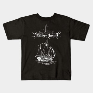 Majesty of Oceans Ship Design Kids T-Shirt